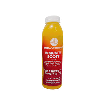 SpaJuiceBar Immunity boost juice has lots of Vitamin C
